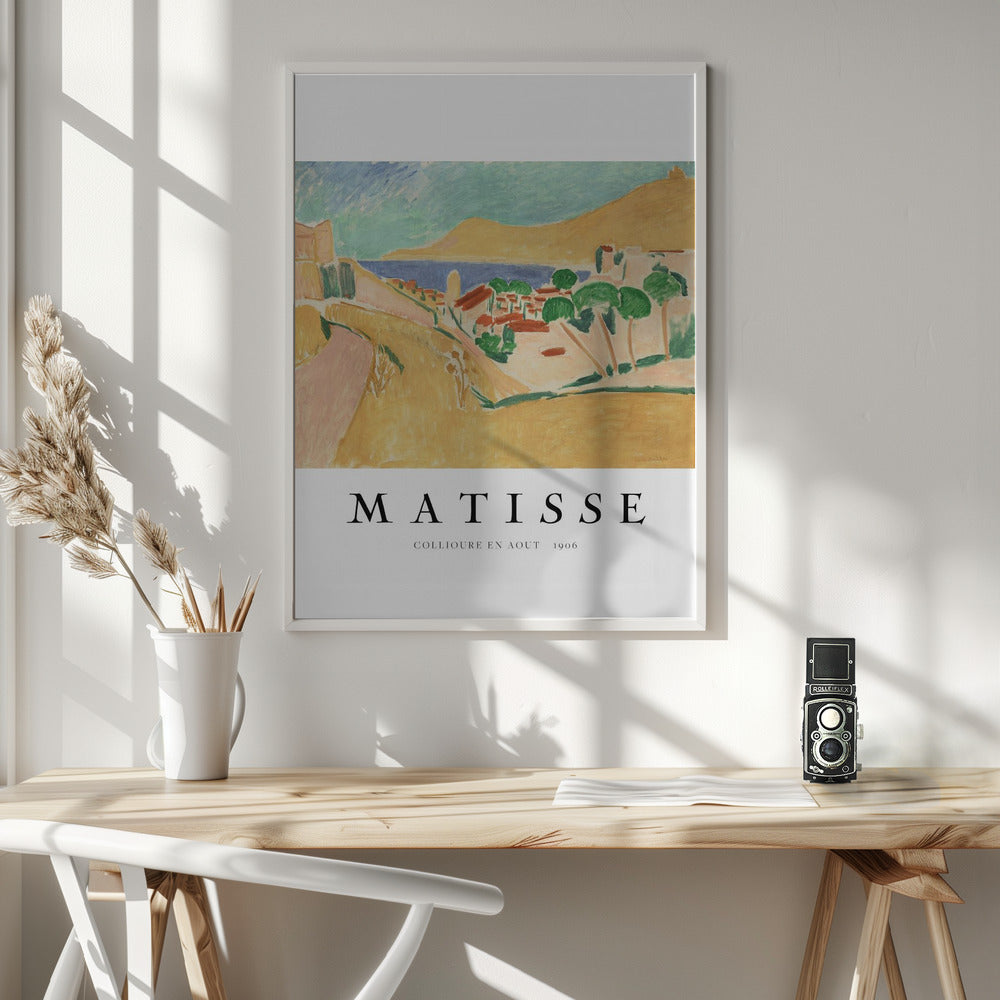 Artwork  Collioure En Aout Matisse 24X36-inches