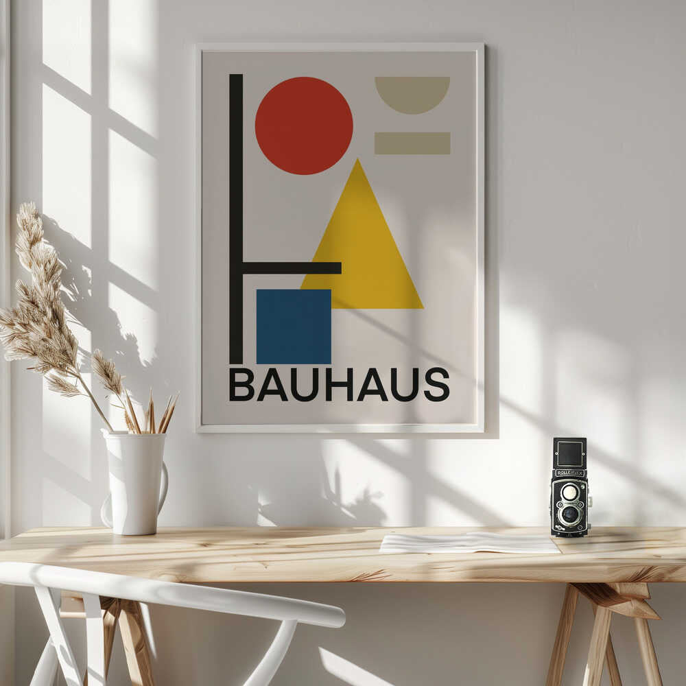 Wall art Geometric Bauhaus Design #2