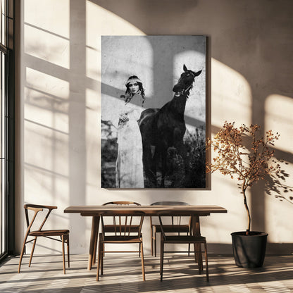 Artwork- napelu-36X48inches-In White Floating Frame