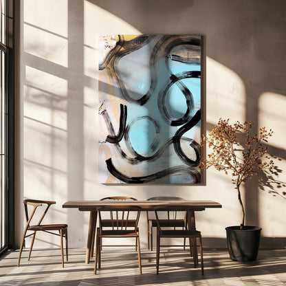 Abstract Art Canvas Print-wall-art-minimalism-36X48