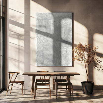 Artwork- Monotone Textures 6-24X36inches-In Black Floating Frame