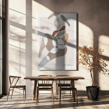 Wall art Flowing Silhouettes