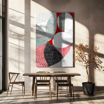 Wall art Geometric Patterns And Vivid Colors
