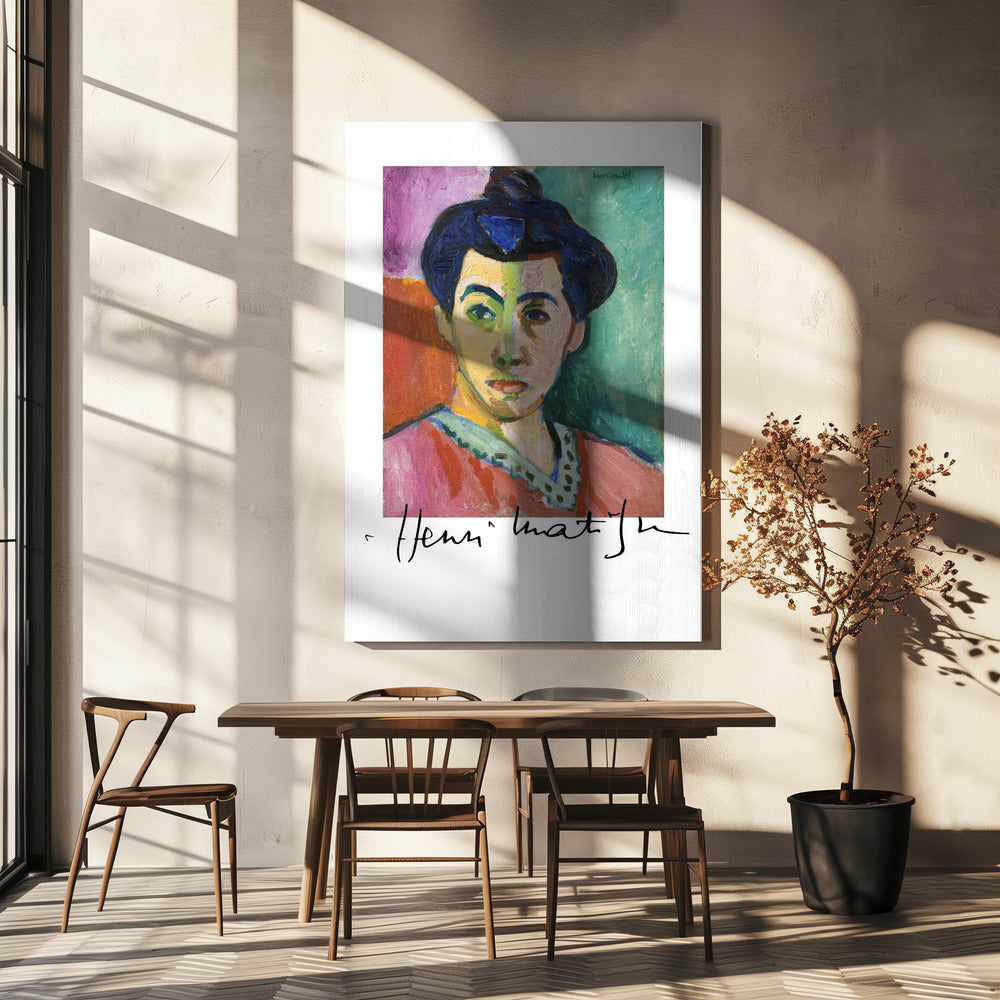 Artwork  La Raie Verte With Signature -inches