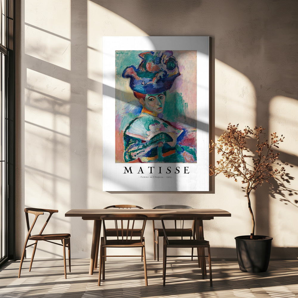 Artwork  Woman With Hat 1905 -inches