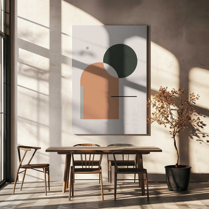 Wall art Simple Harmony - Abstract Composition