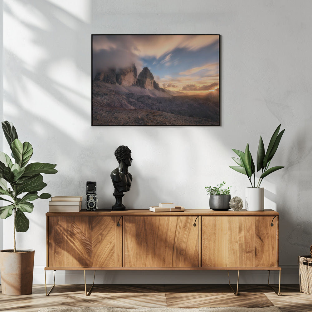 Artwork The Final Moment48X36inches- White Frame