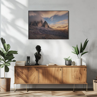 Artwork The Final Moment48X36inches- White Frame