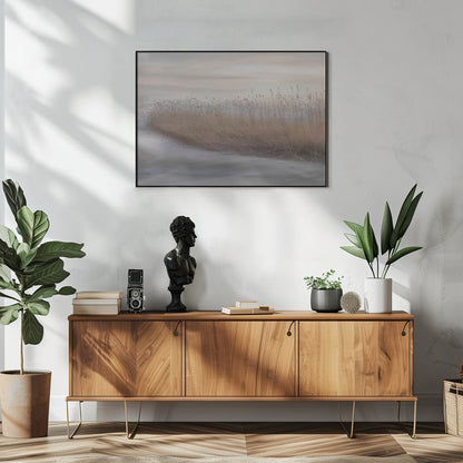 Artwork- Winter Reed-48X36inches-Gallery Wrapped (Ready to Hang)