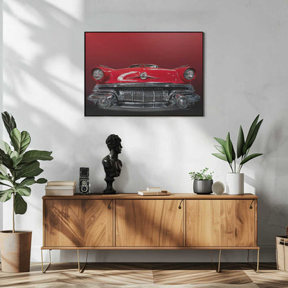 Wall art The red Pontiac