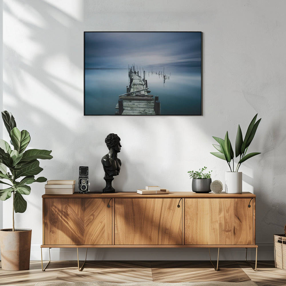 Artwork TIMELESS48X36inches- White Frame