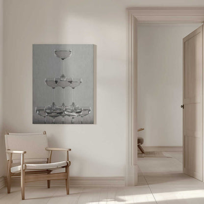 Wall art Champagne tower_9