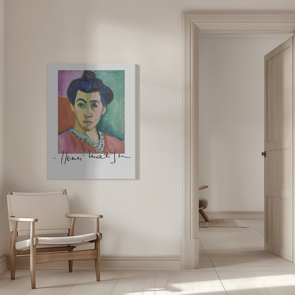 Artwork  La Raie Verte With Signature -inches