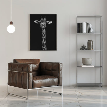  Giraffe Portrait Wall Artwork 0