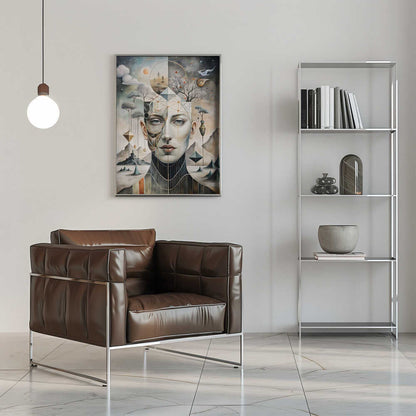 Wall art The Divided Self