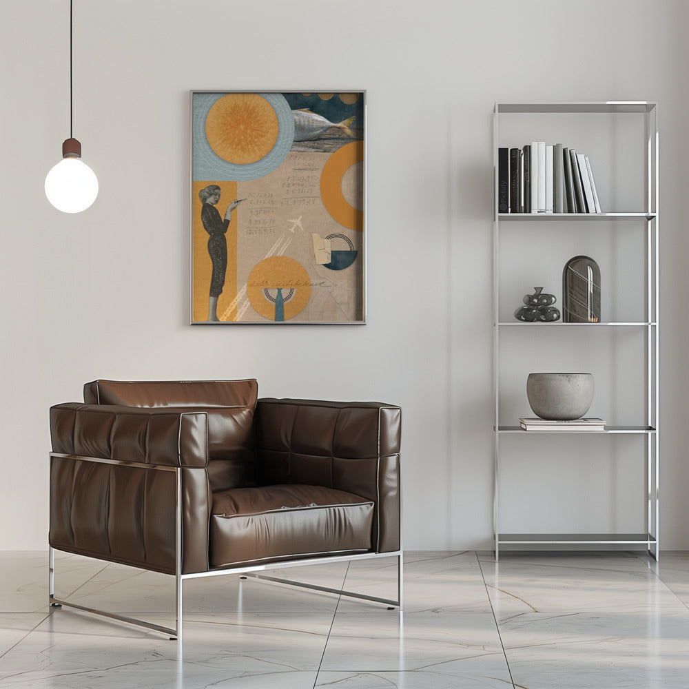 Abstract Art Canvas Print-wall-art-let-039-s-misbehave-inches