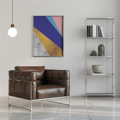 Wall art Texture geometry 3