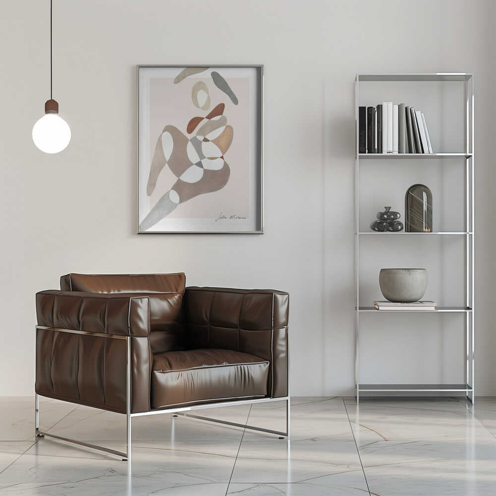 Wall art Flowing Silhouettes