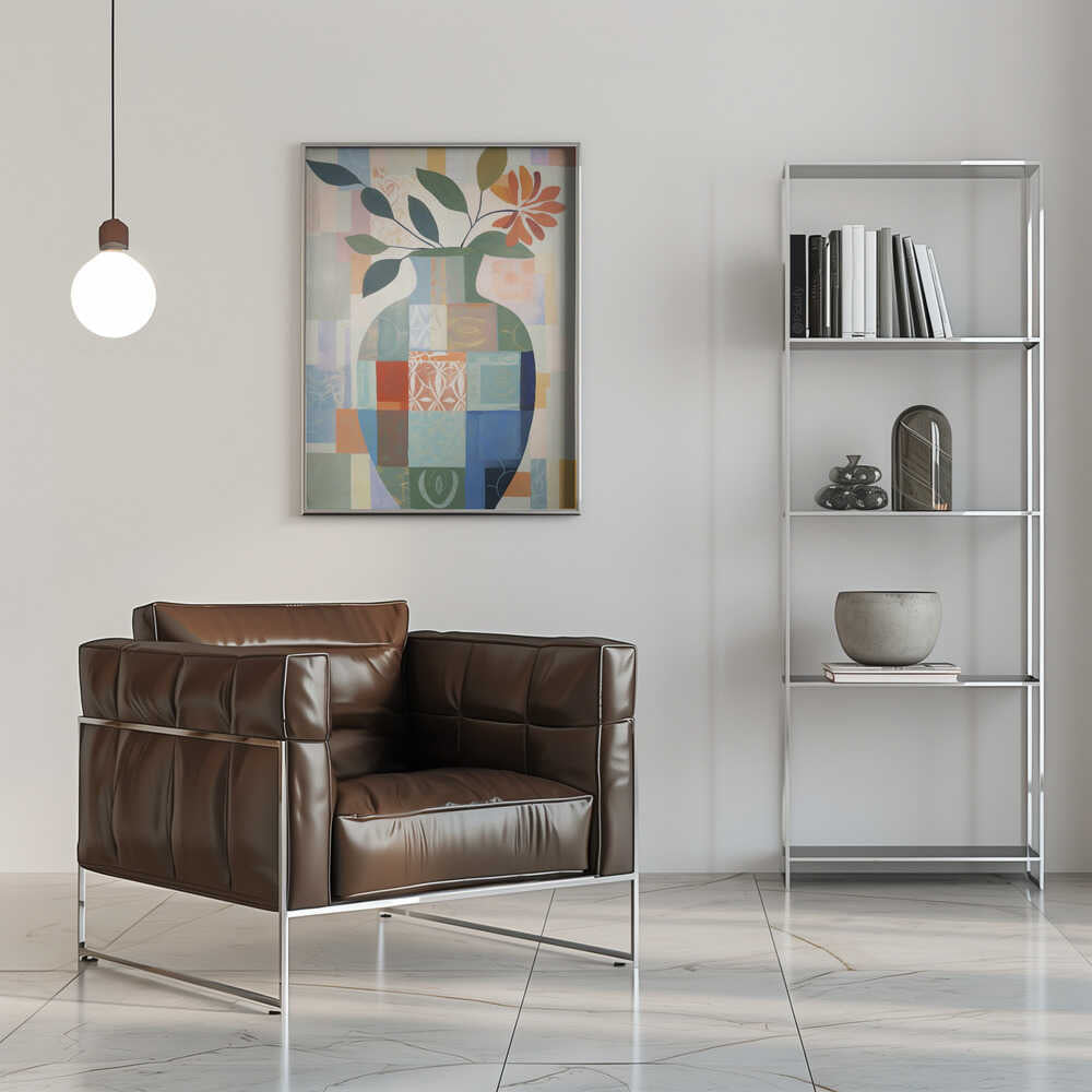 Wall art Abstract Vase