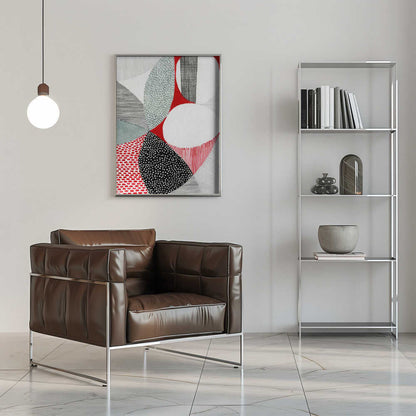 Wall art Geometric Patterns And Vivid Colors