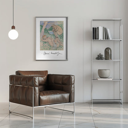 Artwork  Baigneurs Autographed -inches