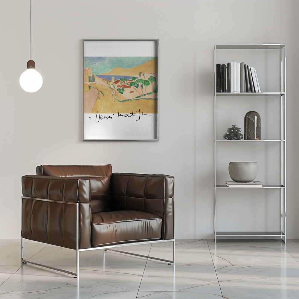 Artwork  Collioure En Aout Autographed -inches