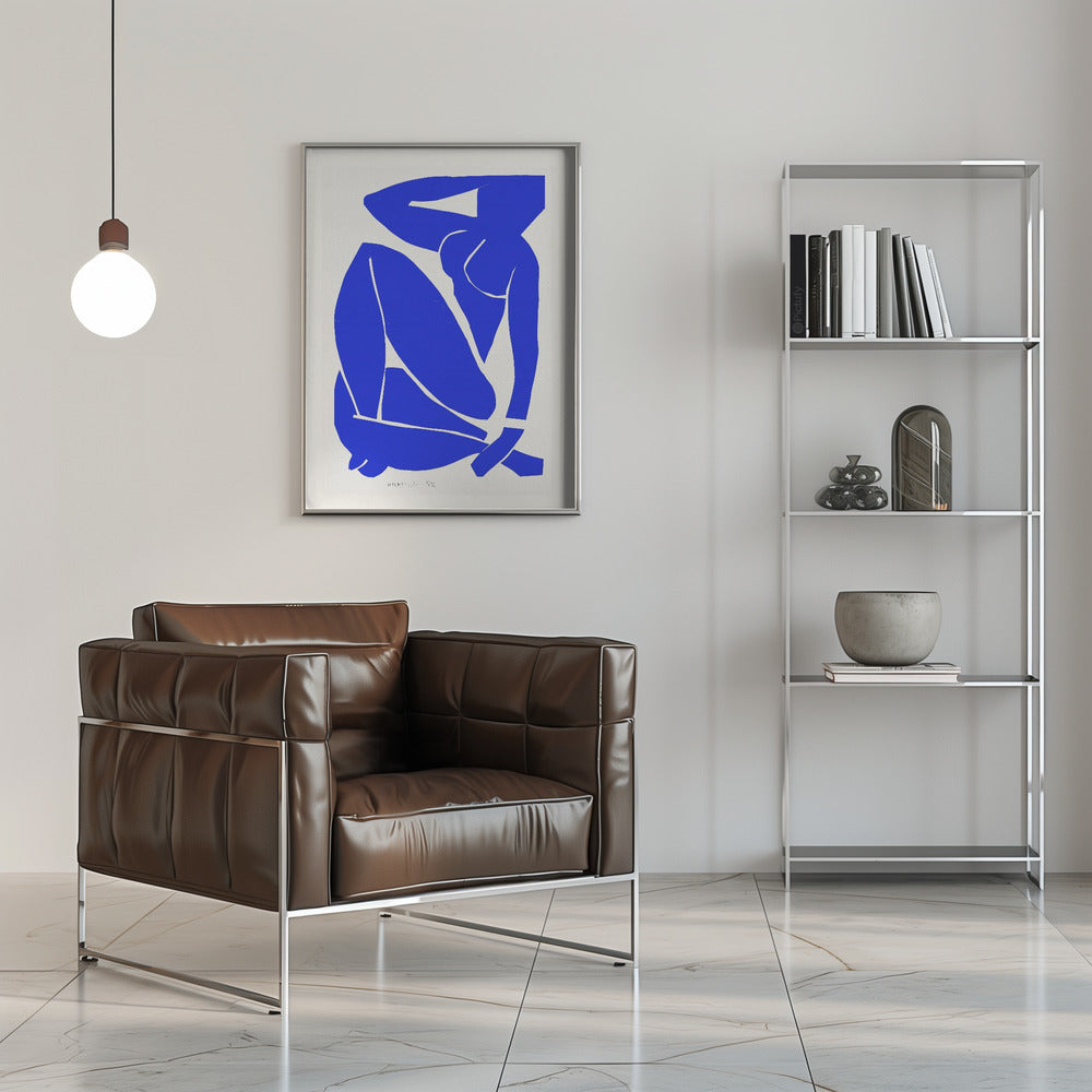 Artwork  Nudo Blu III 1952 -inches