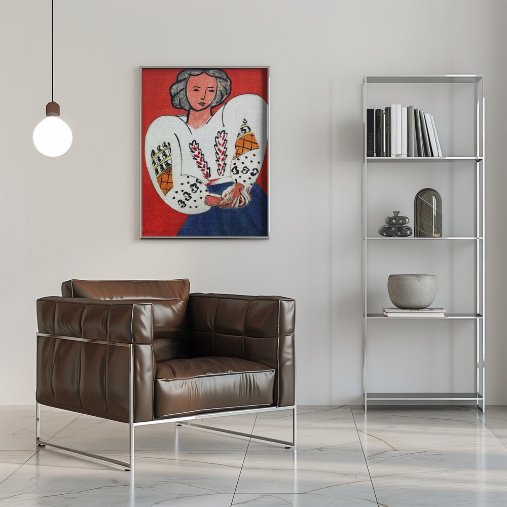 Artwork  La Camicetta Romena 1940 -inches