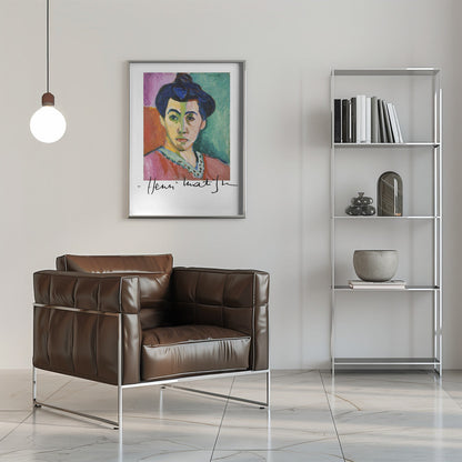 Artwork  La Raie Verte With Signature -inches