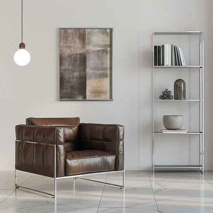 Wall art Earth Tones Texture Shapes