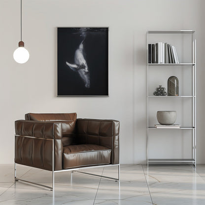  Black Whale Wall Artwork 0