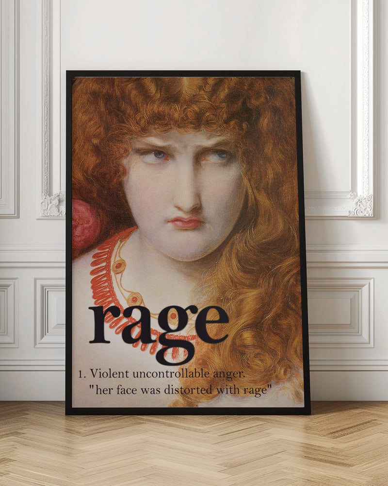 canvas prints Rage Girl36X48inches- Unframed