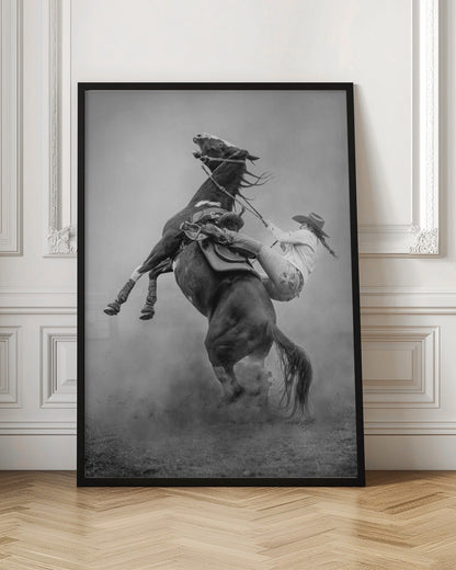  Startled Wall Artwork In Black Floating Frame