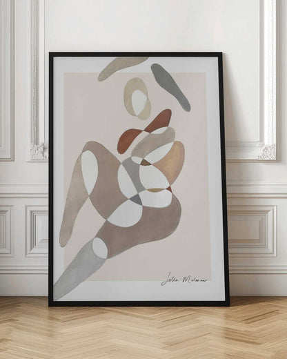 Wall art Flowing Silhouettes