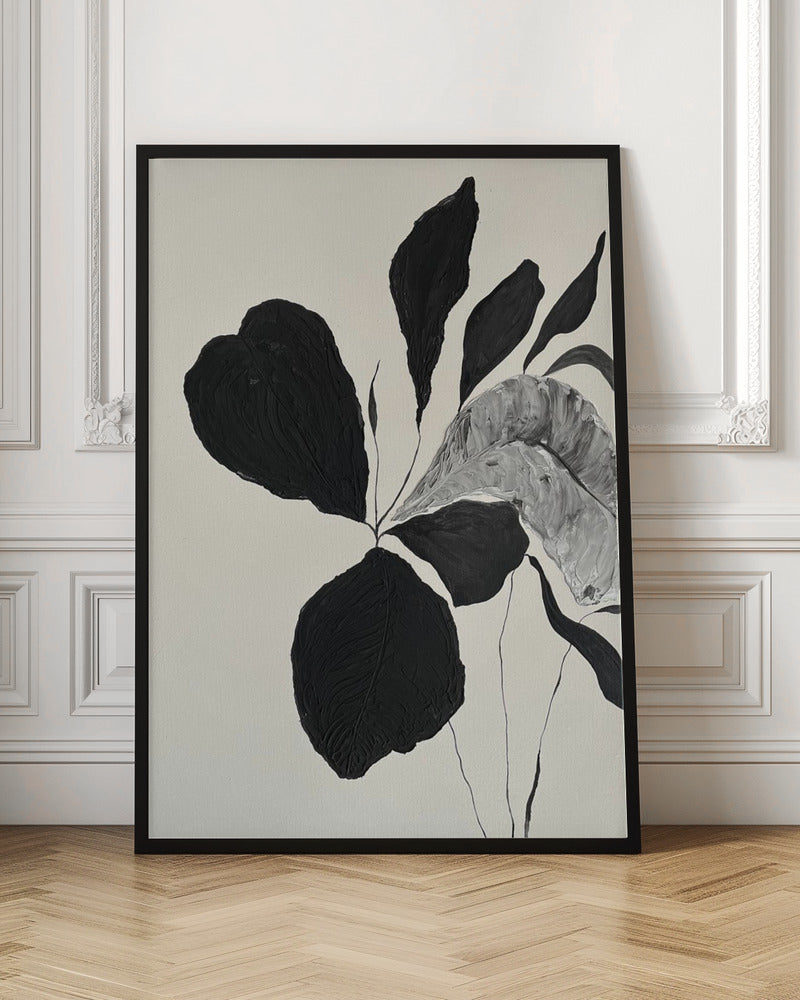 Artwork- Floral Abstract 5-24X36inches-Gallery Wrapped (Ready to Hang)