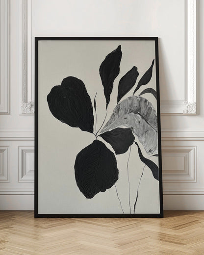 Artwork- Floral Abstract 5-24X36inches-Gallery Wrapped (Ready to Hang)