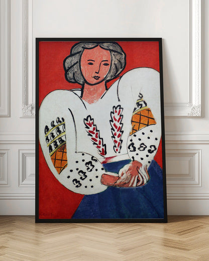 Artwork  La Camicetta Romena 1940 -inches