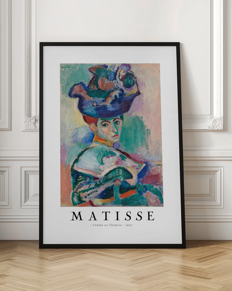 Artwork  Woman With Hat 1905 -inches