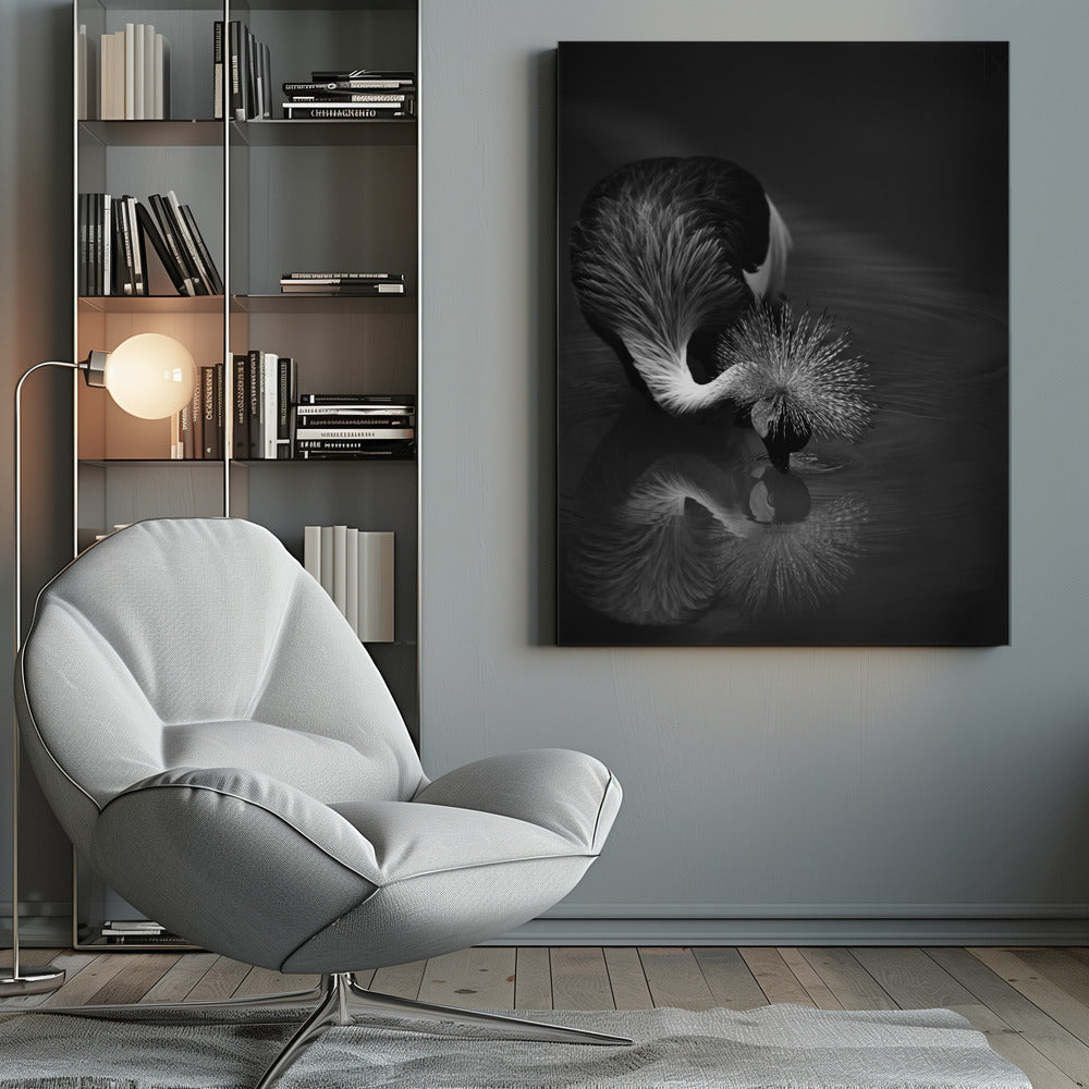 Artwork- The reflection-36X48inches-Gallery Wrapped (Ready to Hang)
