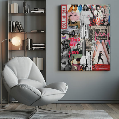 The Name Bond-Wall art