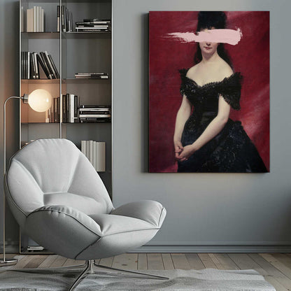 Wall art Blackdress3 Ratio2x3