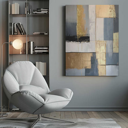 Wall art Golden Greys 1