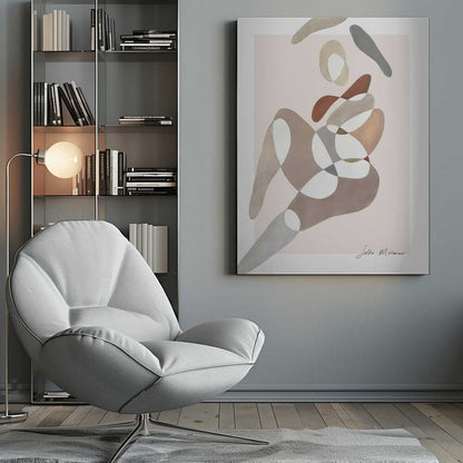 Wall art Flowing Silhouettes