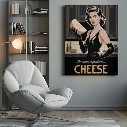 Wall art Cheesy Elegance