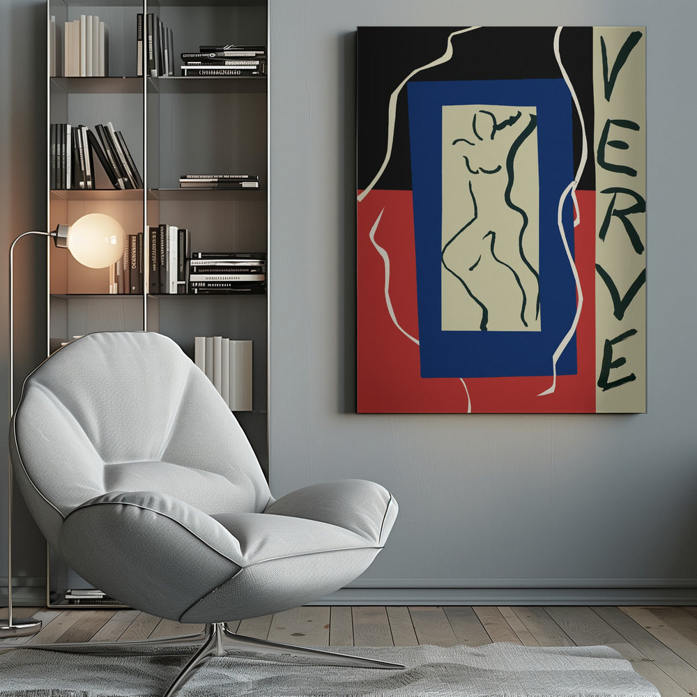 Artwork  Verve 1937, Copertina Di Verve 36X48-inches