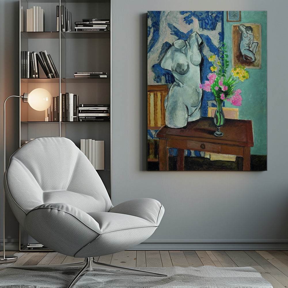 Artwork  Le Torse En Platre 36X48-inches