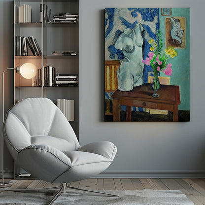 Artwork  Le Torse En Platre 36X48-inches