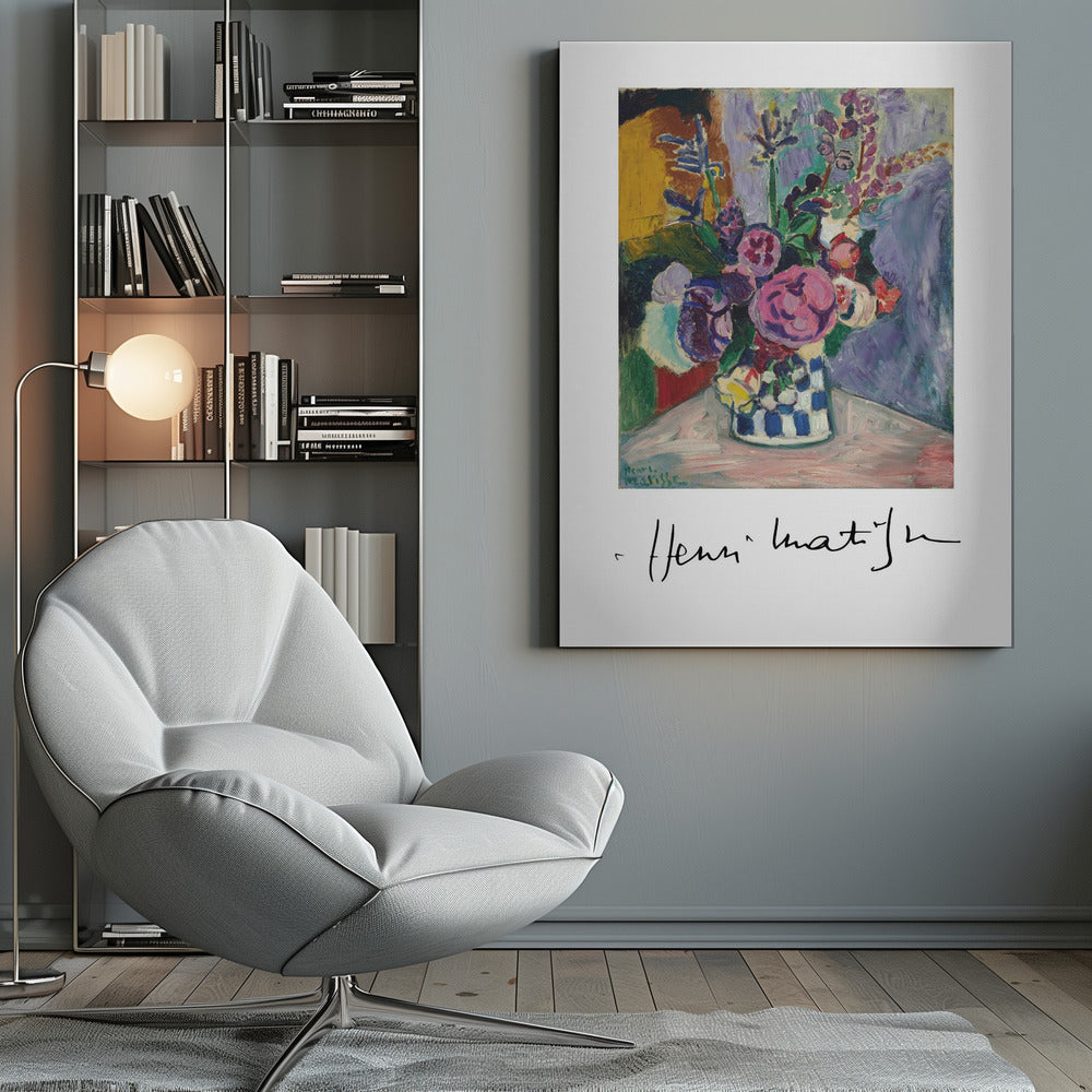 Artwork  Lles Pivoines 36X48-inches
