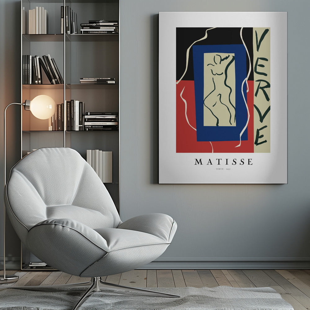 Artwork  Verve 1937 Boarder 36X48-inches