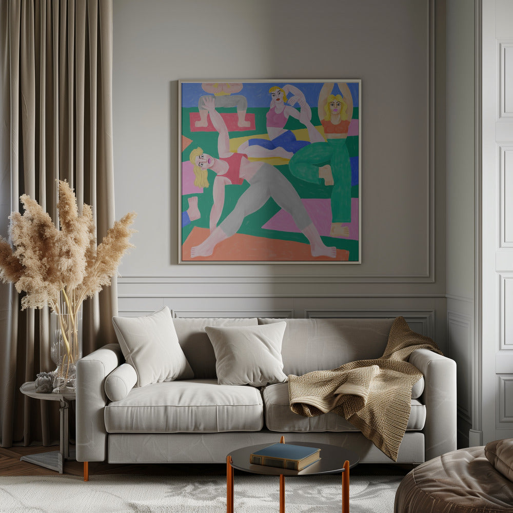  CeÃŒÂpeÃŒÂ  Yoga Ga Wall Artwork 0